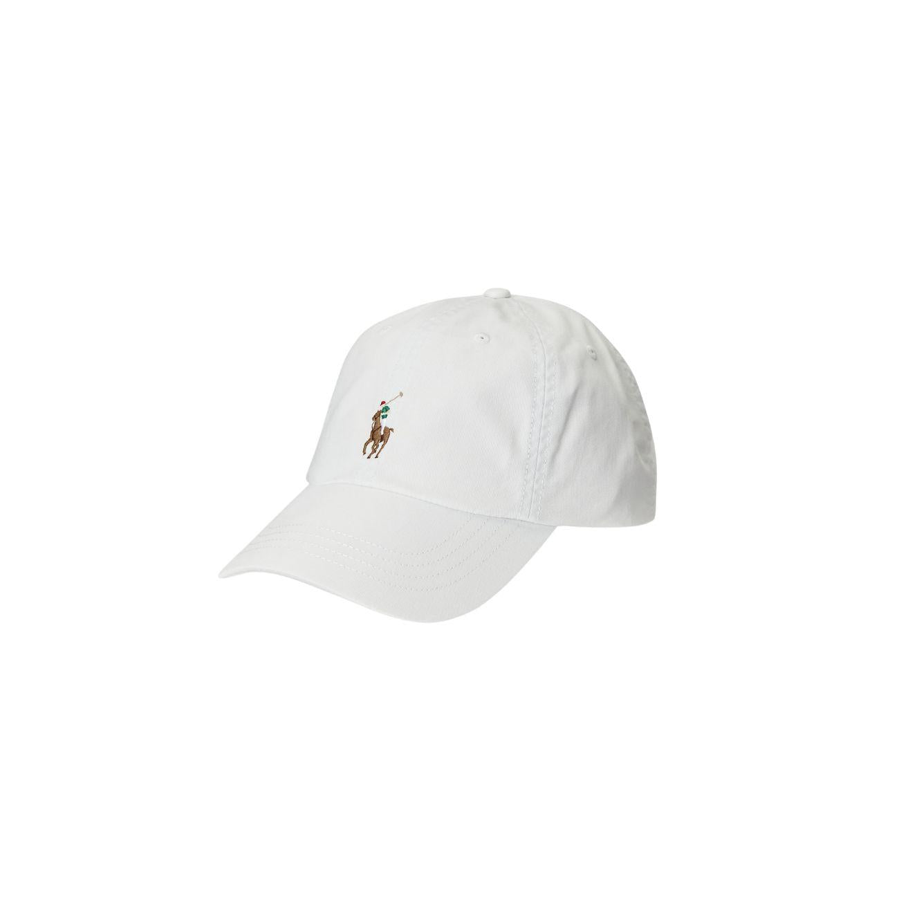 Cappello Baseball Stretch Uomo Bianco 710834737 019 DECKWASH WHITE POLO RALPH LAUREN 