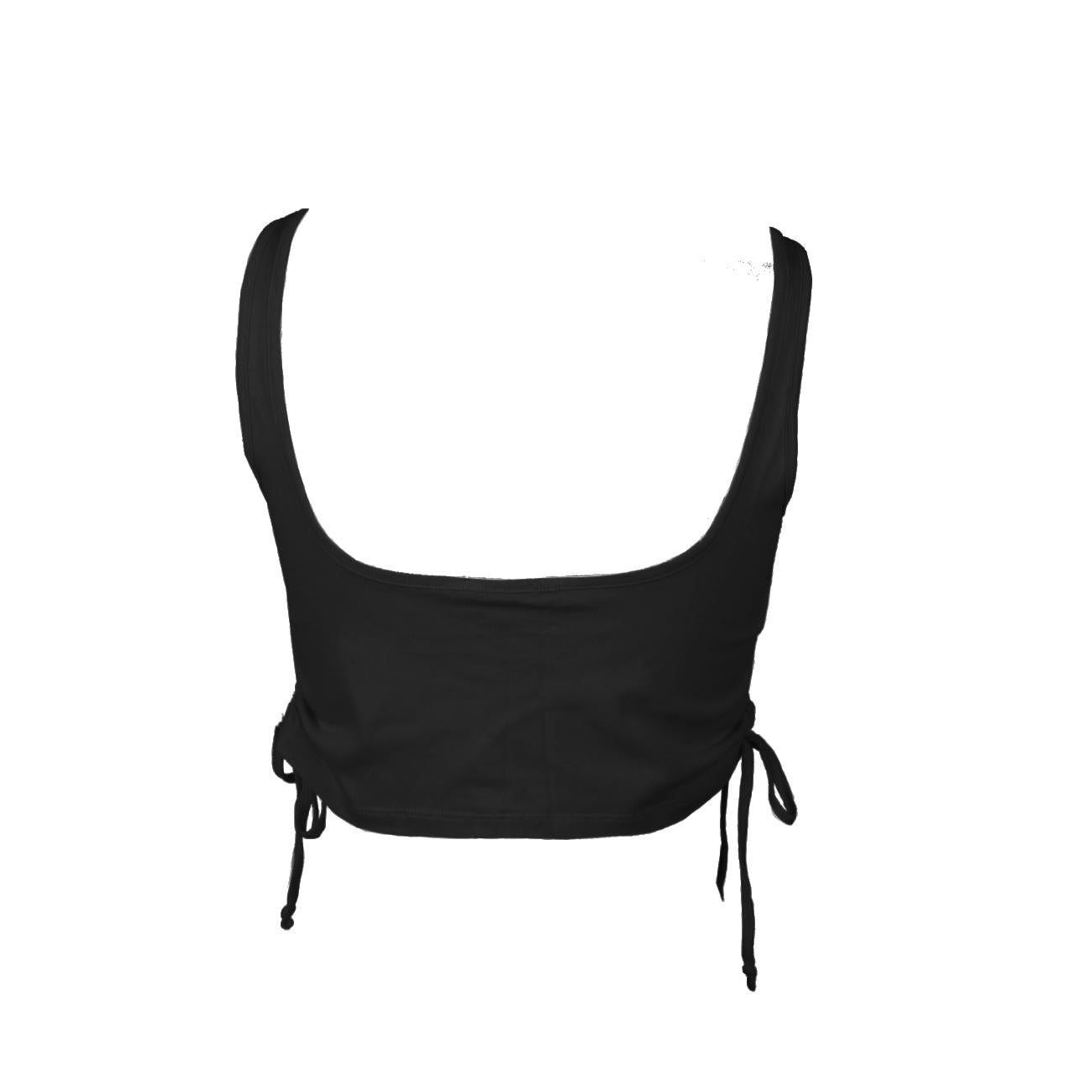 Top In Jersey Con Arricciature E Stampa Donna Nero HNW639 NERO HINNOMINATE 