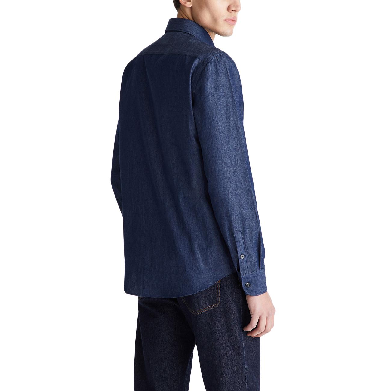 Camicia Etienne CH In Chambray Di Cotone PEU5927 99012457 CH002 JEANS PEUTEREY 