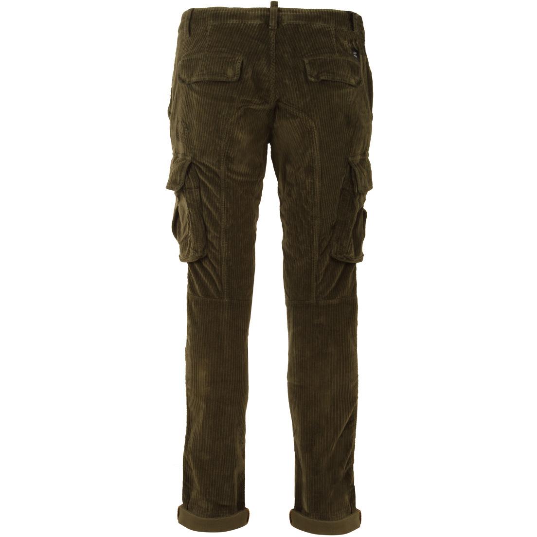 PANTALONE U. CHILE CARGO VELLUTO A COSTE MASON`S 2PN2A2143 VBE033 959 VERDE MASON'S 