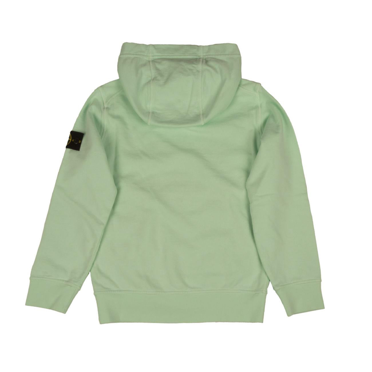 Felpa Logata Kids Aqua 781661640 V0044, AQUA STONE ISLAND 