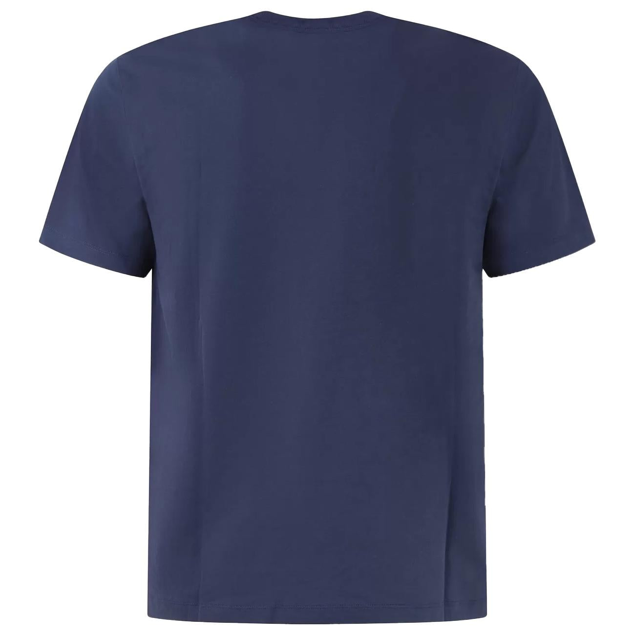 T-Shirt Logo In Tono Newton 25SBLUH02193-004547 888 BLU BLAUER 