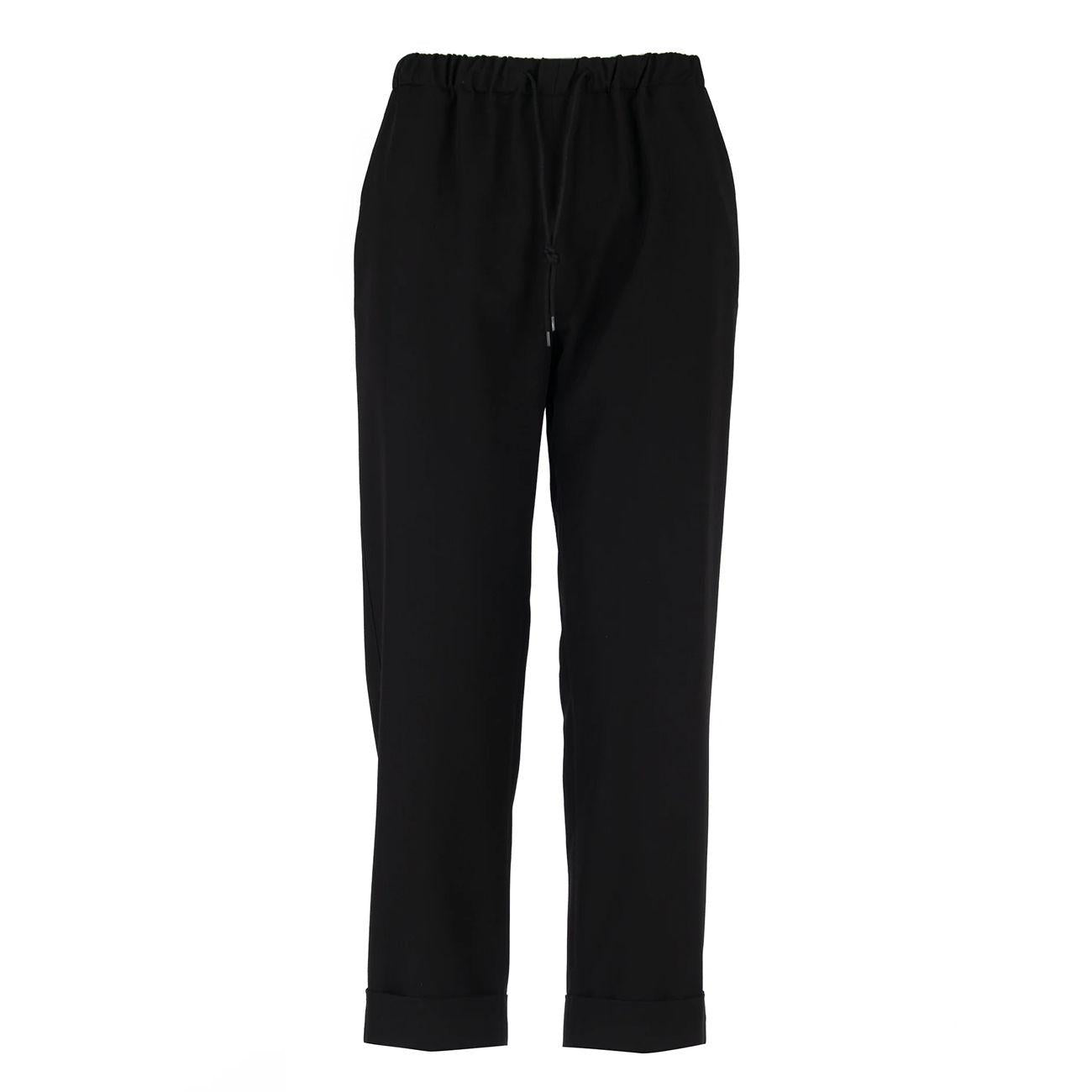 PANTALONE D. OSHI SH GPP23334PAIF BLACK SILVIAN HEACH 