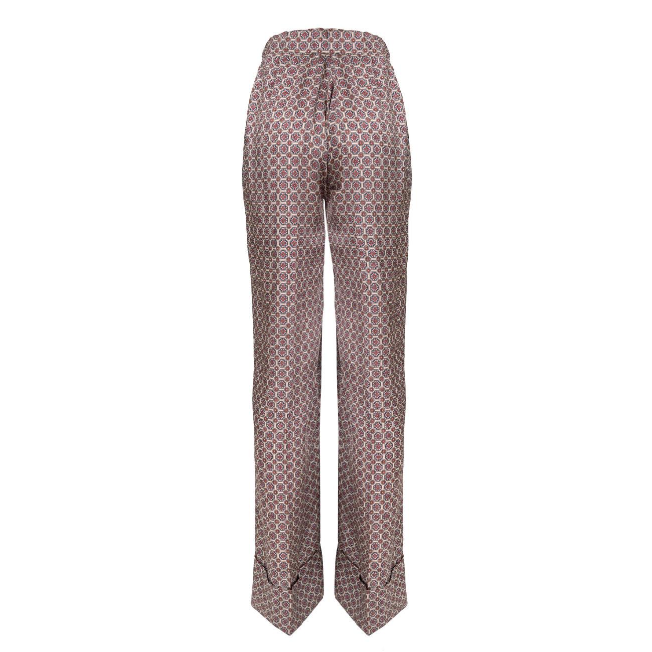 Pantalone Liberty Donna Stampa Cravatteria MVPI3PA132 1171/STAMPA CRAVATTERIA MVP WARDROBE 