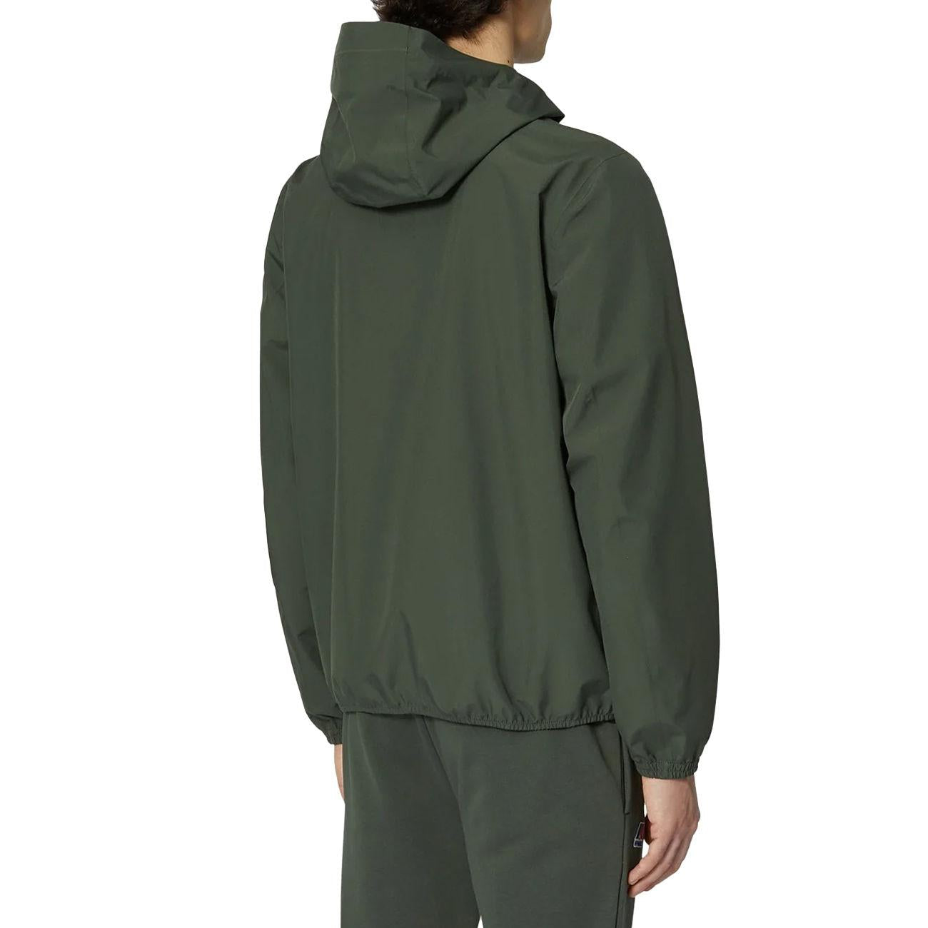 JACKET U. JACK STRETCH DOT KWAY K81251W WMR GREENBLACKISH K-WAY 