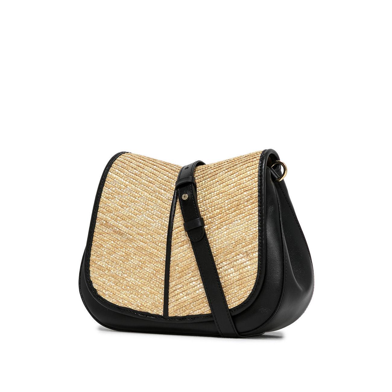 Borsa A Spalla Helena Round In Pelle Donna Nero BS9666HGL/PGLF 001NERO GIANNI CHIARINI 