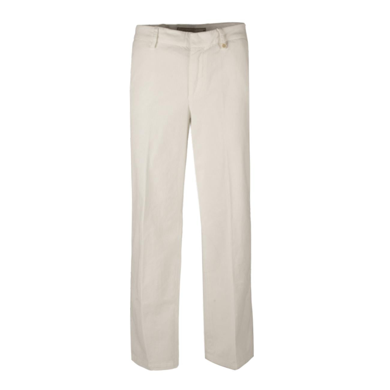 Pantalone In Velluto Donna Natural ELLE-QVR 002 NATURAL TELERIA ZED 