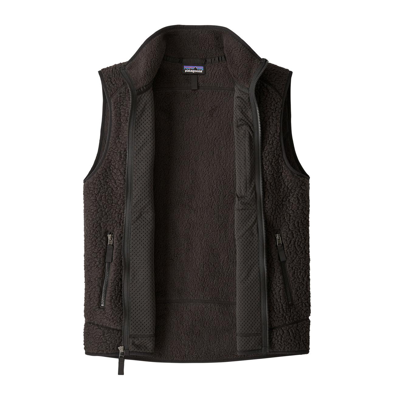 Gilet Retro In Pile Fleece Uomo Black 22821 BLK BLACK PATAGONIA 