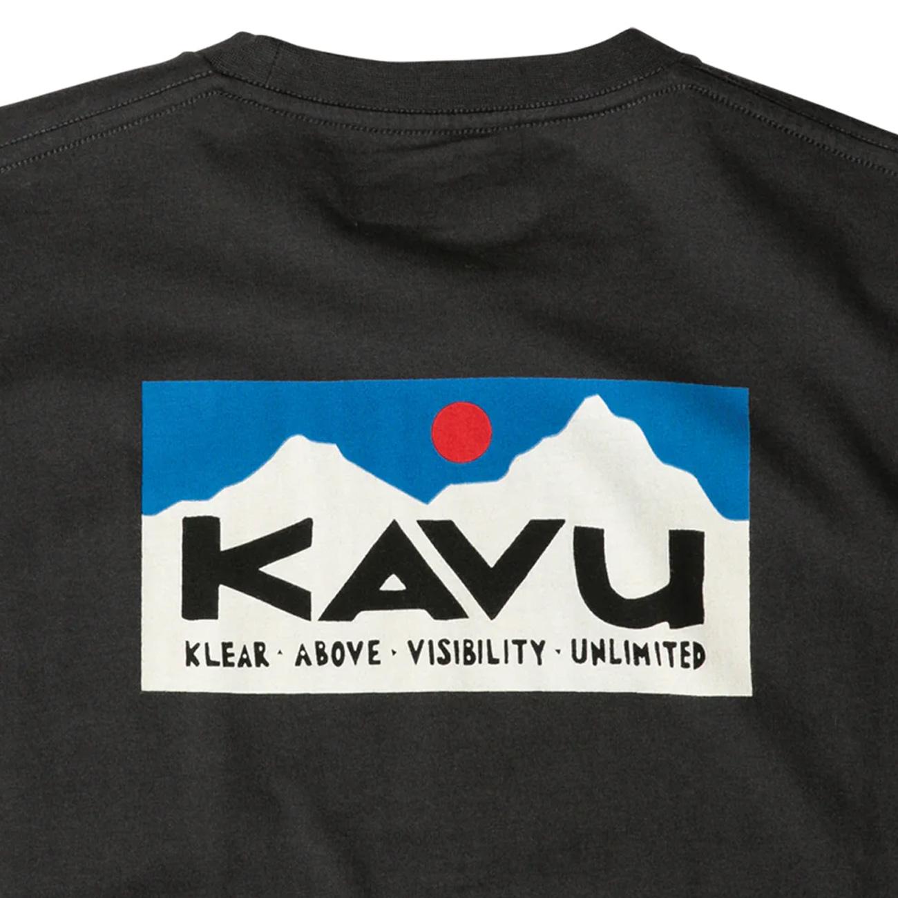 Tshirt Klear Above Etch Uomo Black Licorice KAV847/847 BLACK LICORICE KAVU 