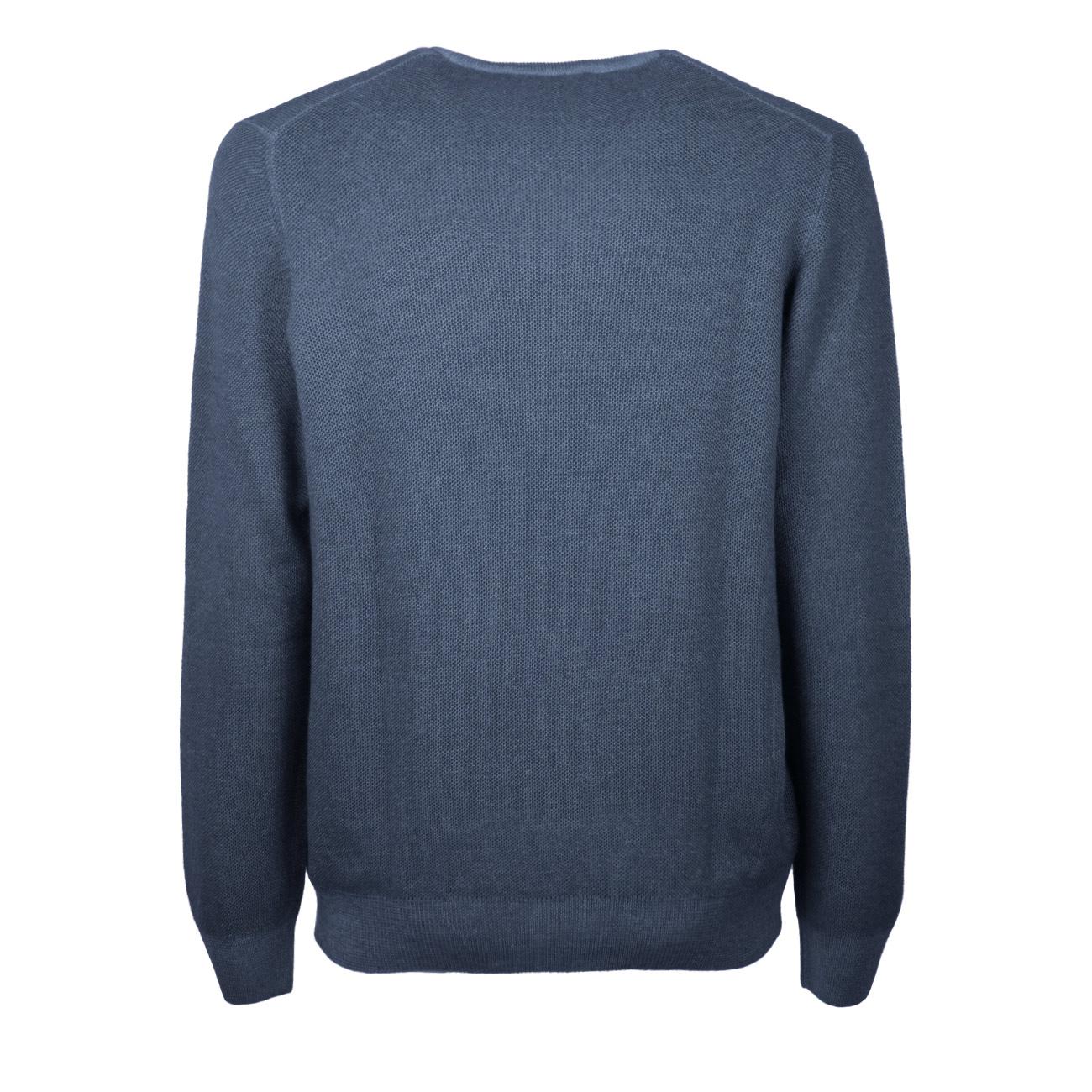 Pullover In Lana Uomo Blu 57167/22748 905 BLU LA FILERIA 
