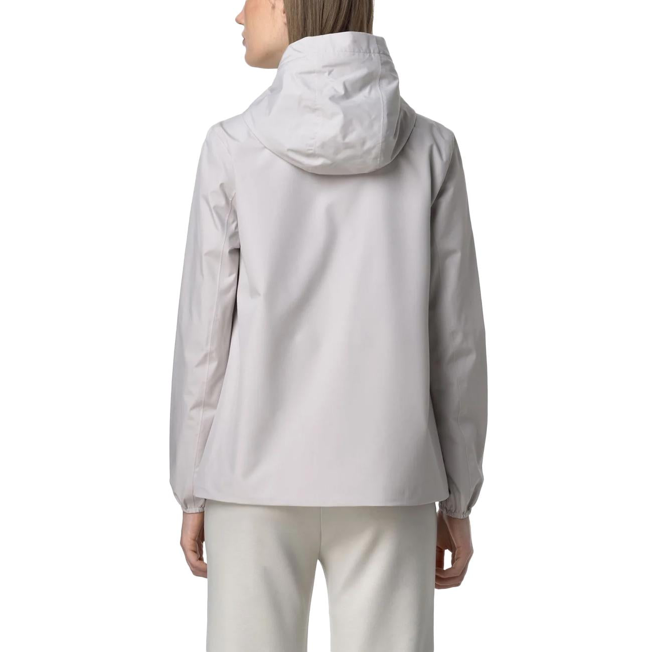 Giacca Impermeabile Marguerite Stretch Poly Jersey K8138PW 634 BEIGE LT K-WAY 