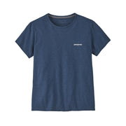 T-Shirt Logo Responsabili-Tee Donna Utility Blue 37567 UTB UTILITY BLUE PATAGONIA 