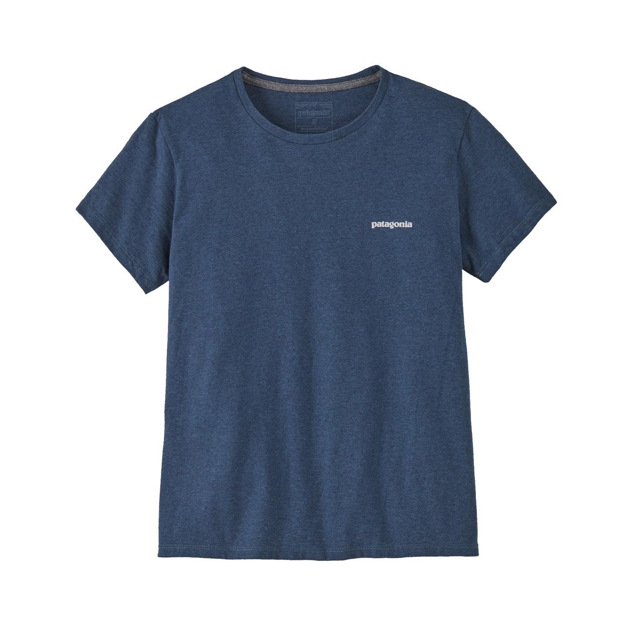 T-Shirt Logo Responsabili-Tee Donna Utility Blue 37567 UTB UTILITY BLUE PATAGONIA 