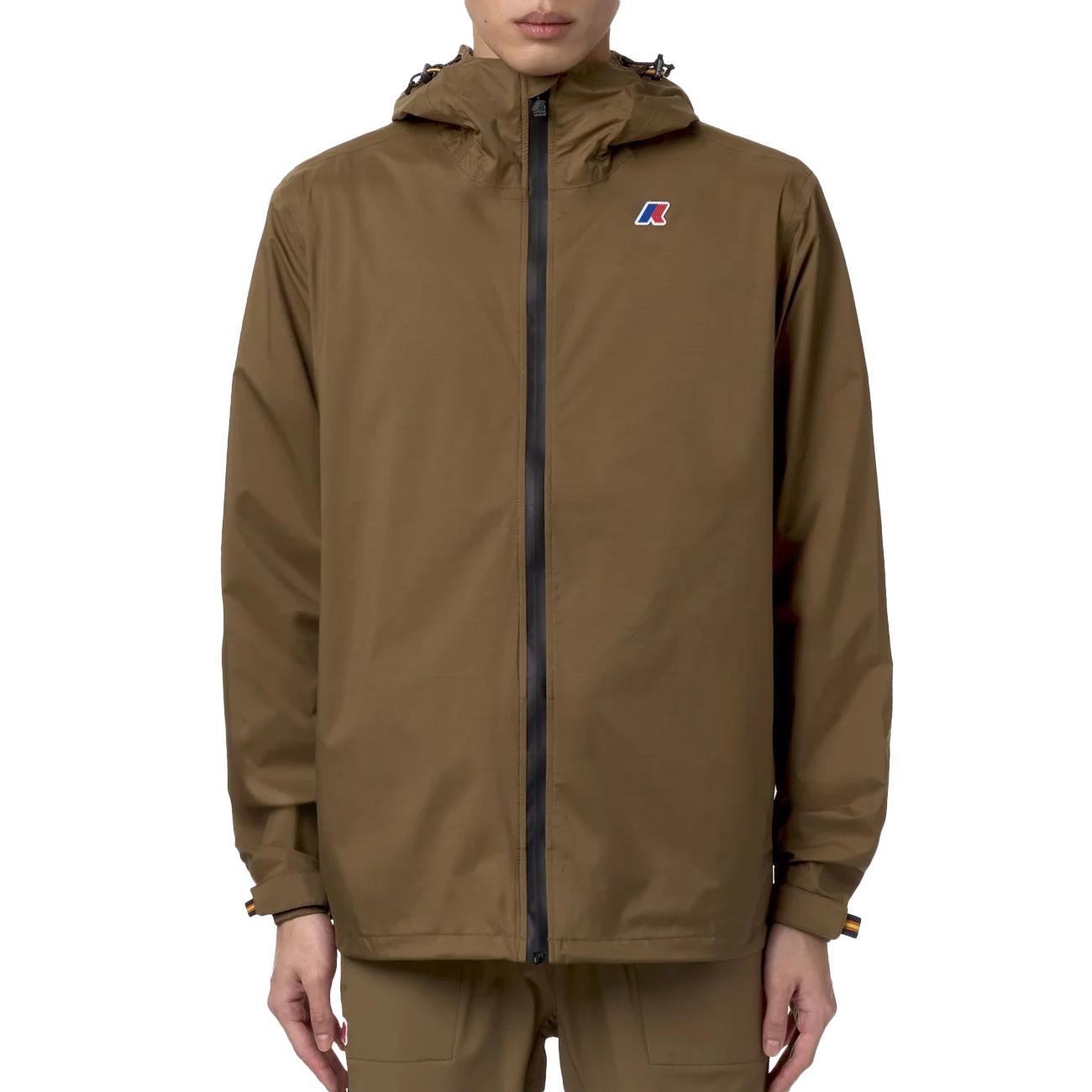 Giacca Charmel Uomo Brown Corda K8131QW 045 BROWN CORDA K-WAY 