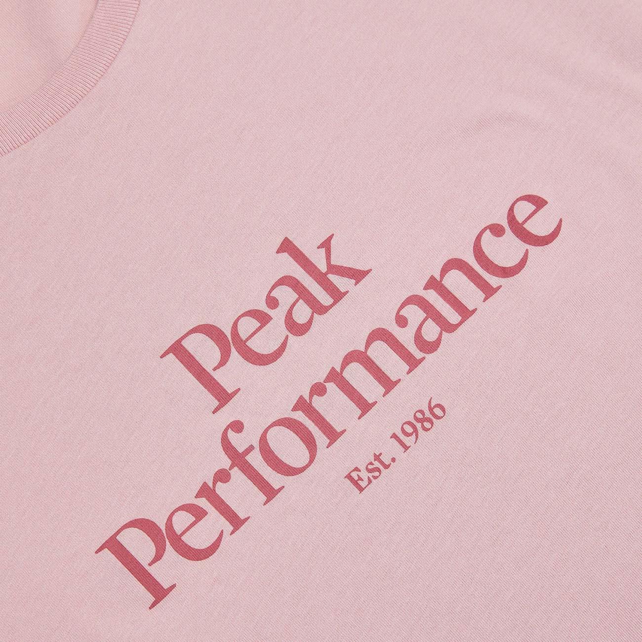 T-Shirt Original Donna Warm Blush G77700 040 5BH WARM BLUSH PEAK PERFORMANCE 