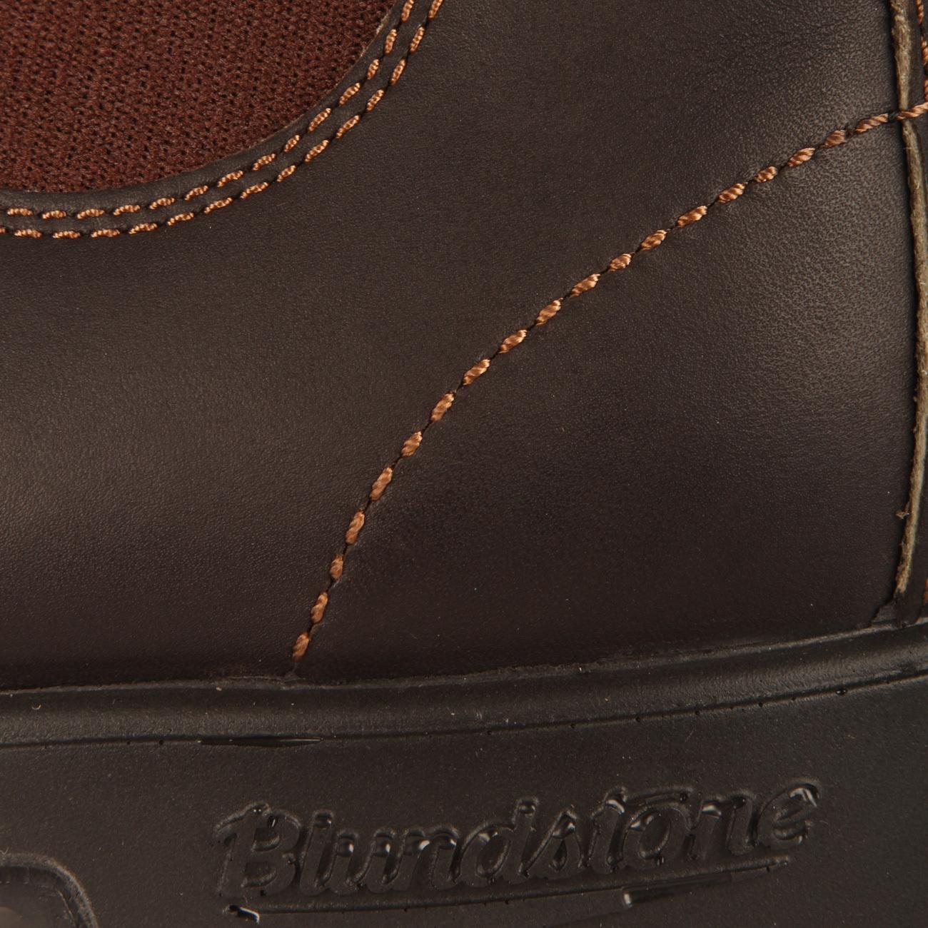 STIVALETTO U. CHELSEA IN PELLE IMPERMEABILE BLUNSDTONE 222M500 500 STOUT BROWN BLUNDSTONE FOOTWEAR 