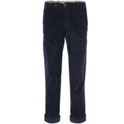 PANTALONE U. CHINO EISENHOWER VELLUTO A COSTE MASON`S 2PN77763 VBE033 760 BLU SCURO MASON'S 