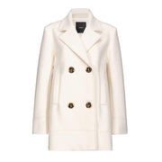 Cappotto Export Caban Donna Bianco Gelato Vaniglia 101675/A13X Z00 BIANCO-GELATO VANIGLIA PINKO 