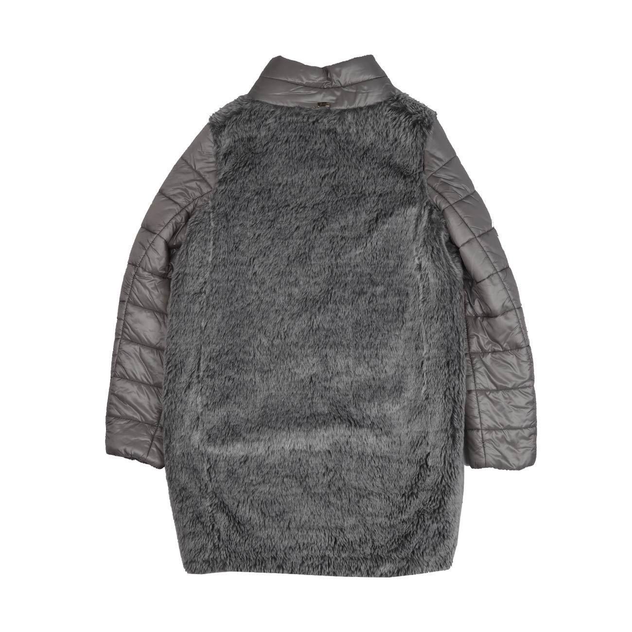 CAPPOTTO BIMBA OVETTO COL. ALTO ECOPELLI.OV. TERM.HERNO CA0001G20021 9460 GRIGIOCHIARO HERNO 