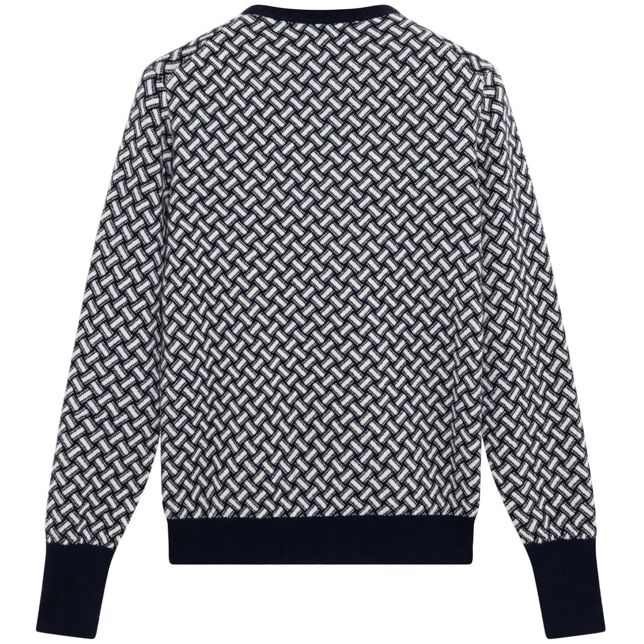 Maglia Girocollo In Cashmere Con Lama Di Rasoio D2K103 RB66 797+108 DRUMOHR 