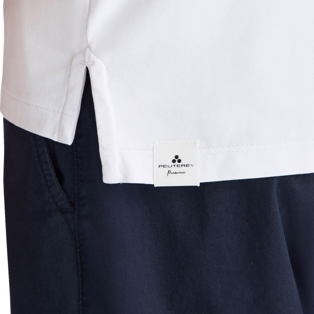 Polo Lipper CN Classica Leggera PEU5514 99012247 BIAOF BIANCO PEUTEREY 