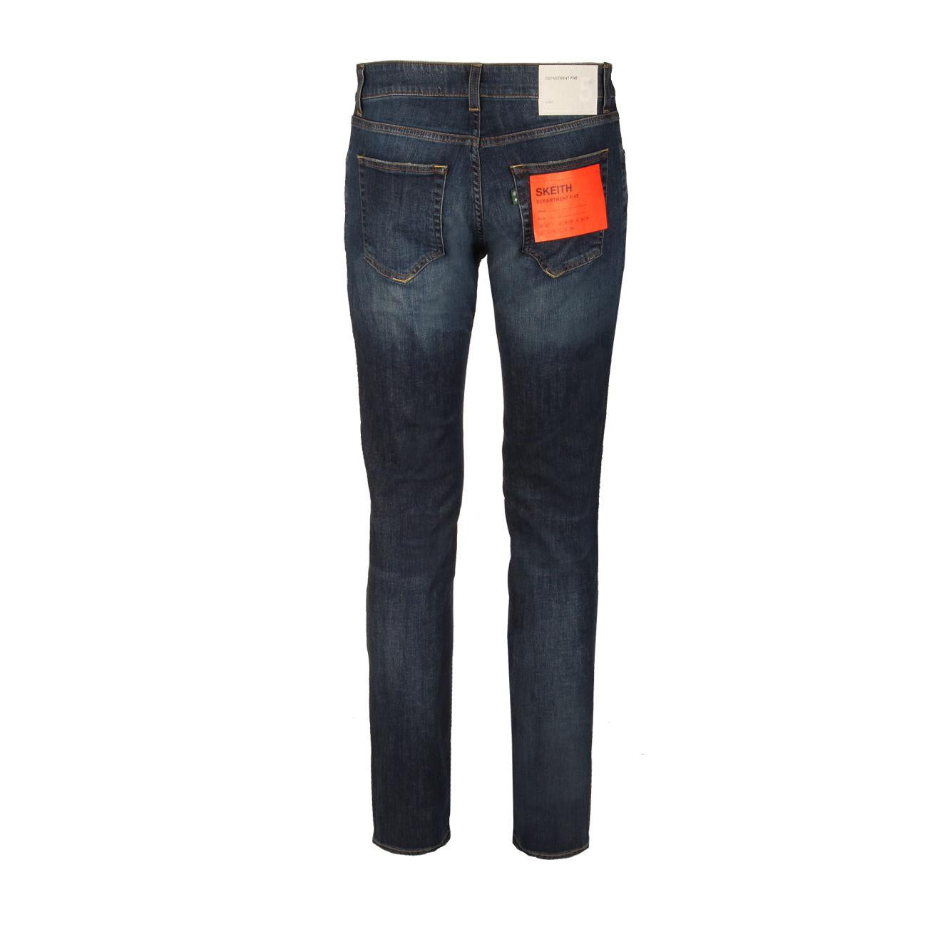 Pantalone Skeith Super Slim Uomo Blu Scuro UP511/46/2DS0016/121 812/BLU DEPARTMENT FIVE 