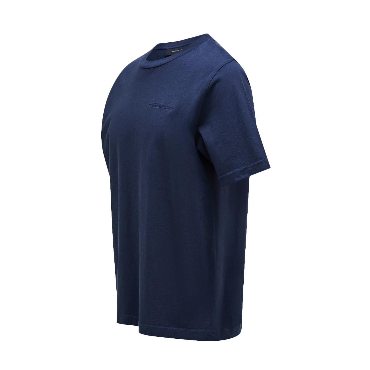 T-Shirt Original Small Logo Uomo Blue Shadow G78908 010 BLUE SHADOW PEAK PERFORMANCE 