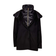 Piumino Scampanato In Lana Donna Nero PI346D33313 9300 NERO HERNO 