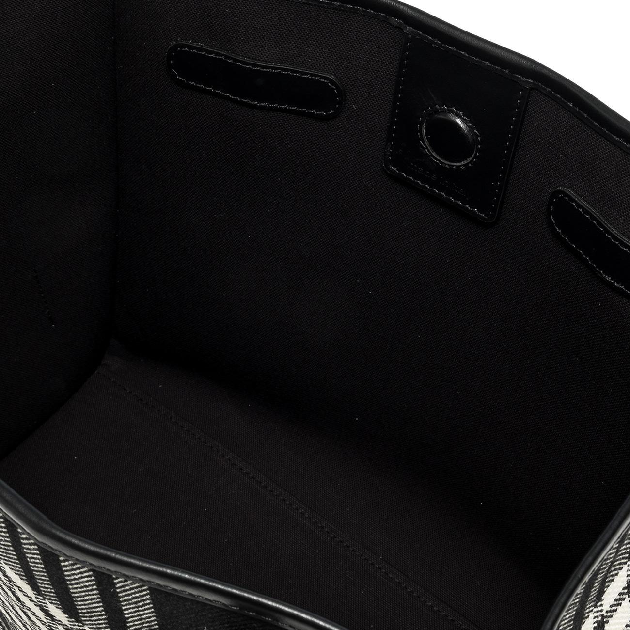 Shopping Marcella Tartan Con Pochette Donna Nero Bianco BS6850/22AIBRSH 298 NERO/BIANCO GIANNI CHIARINI 