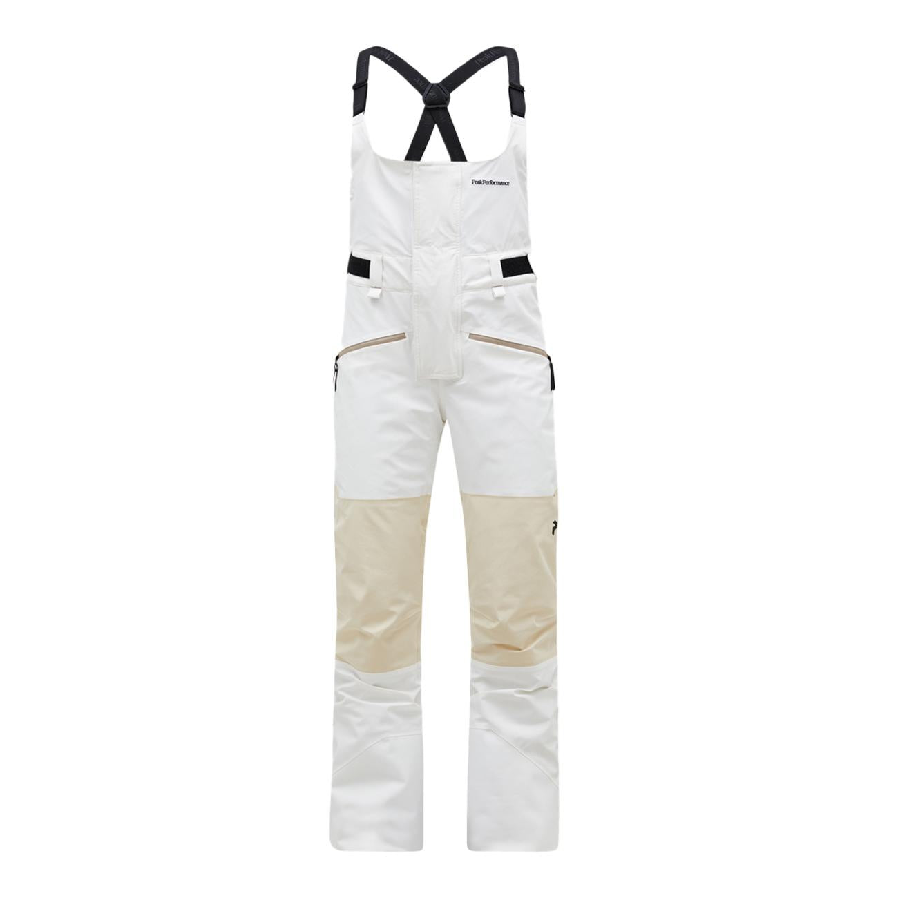 Salopette 2L Stretch Bib Donna Offwhite Sand Fog G78995 030 OFFWHITE/SAND FOG PEAK PERFORMANCE 
