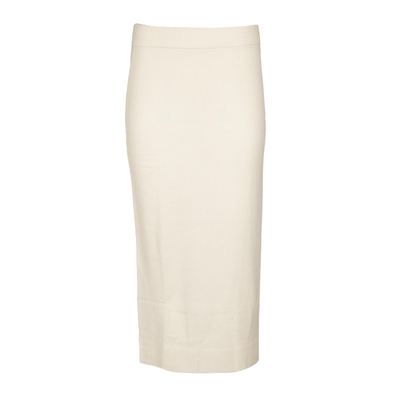 Gonna Allerta In Cashmere Donna Bianco ALLERTA 33040123P 1 BIANCO PENNYBLACK 