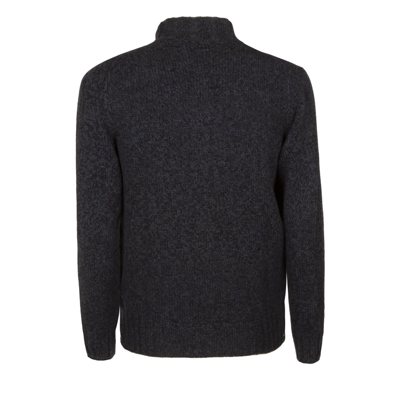 Pull Full Zip Uomo Blu Navy Melange 10178/25706 799 BLU/BLU NAVY MELANGE LA FILERIA 