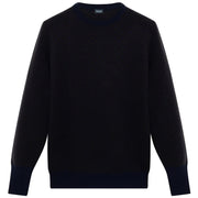 Maglia Girocollo In Cashmere Con Lama Di Rasoio D2K103 RB67 797+598 DRUMOHR 