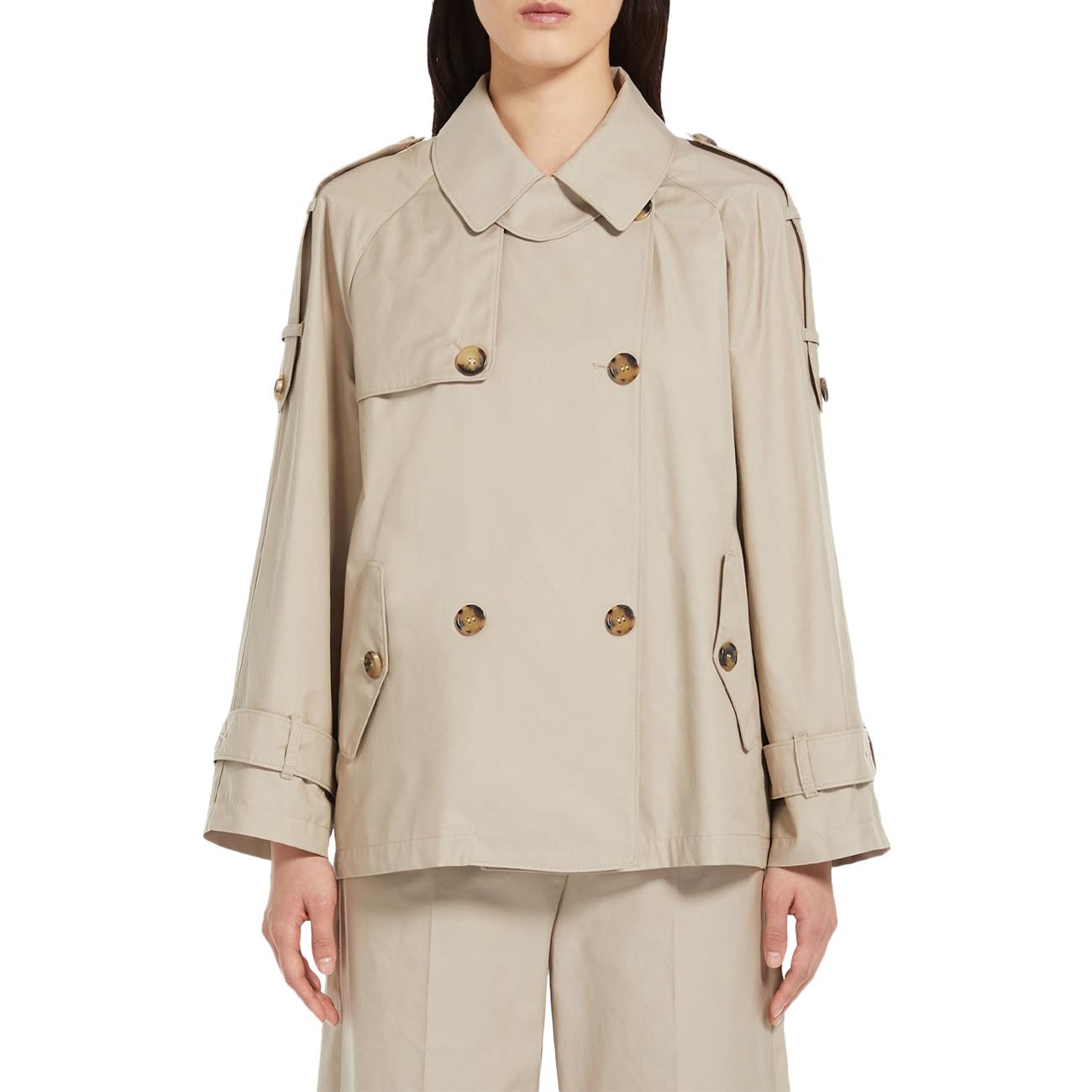 Trench Dtrench In Cotone Donna Rich Beige DTRENCH 2419021064600 013 RICH BEIGE MAX MARA S 