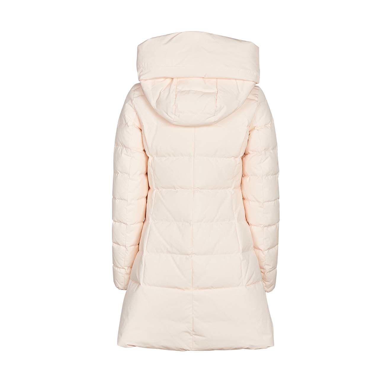 Piumino Con Cappuccio Prescott Donna Ivory CFWWOU0512FRUT0573 840IVORY WOOLRICH 