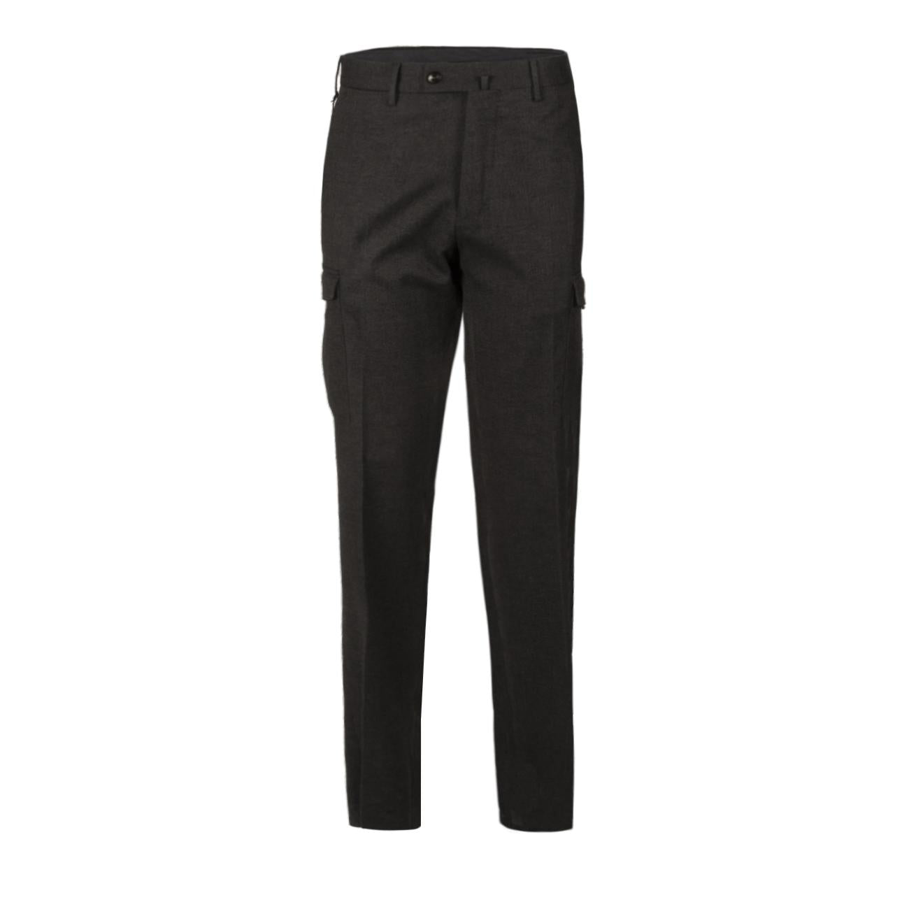 Pant U T.Filo Cot. Graven Fit C/Tasca Pt01 PT01/CO/NS0TZT0CLI/BB31 0260NERO/GRIGIO PT TORINO 