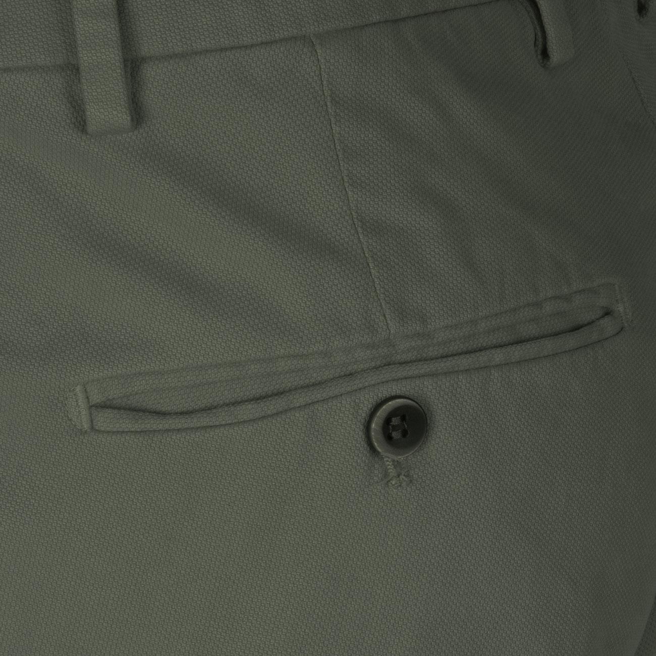 Pantalone Chino Piquet Armaturato Uomo Verde 9PN2A4973 MBE046 027 VERDE MASON'S 