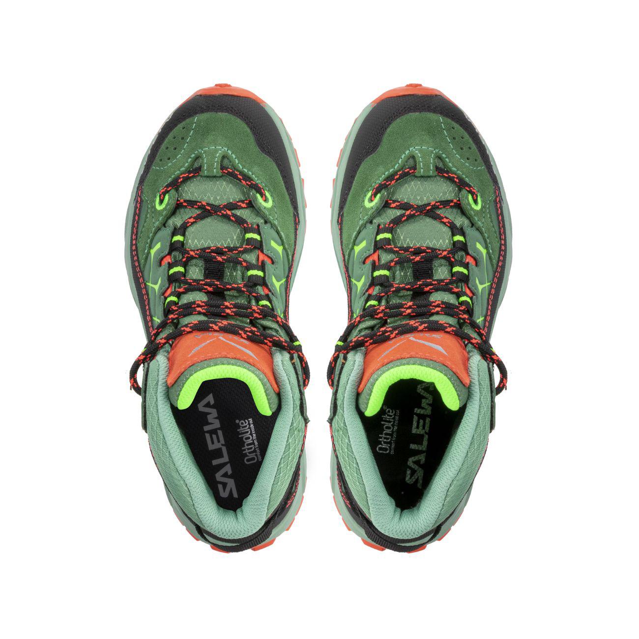 Scarponcini Bambino Alp Trainer Mid Gore-Tex Uomo Greenmyrtle Tendershot 64010 5960 GREENMYRTLE/TENDERSHOT SALEWA 