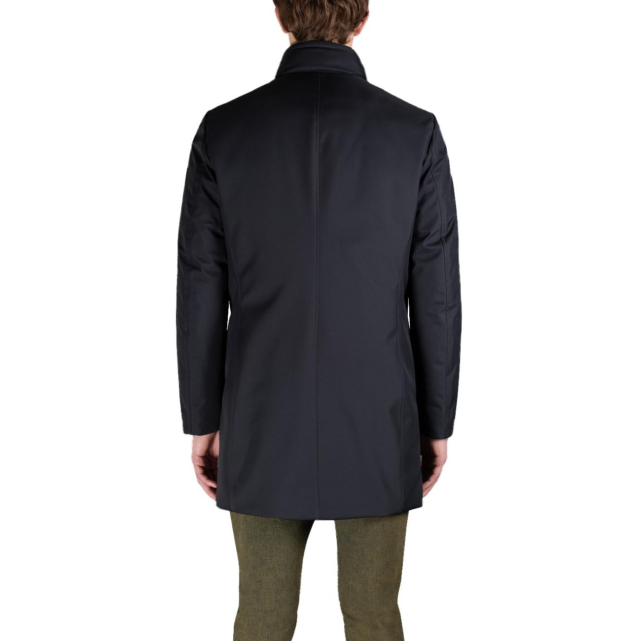 Cappotto Bond-Wi Uomo Dark Blu MOUCI100130 U0402 DARK BLU MOORER 