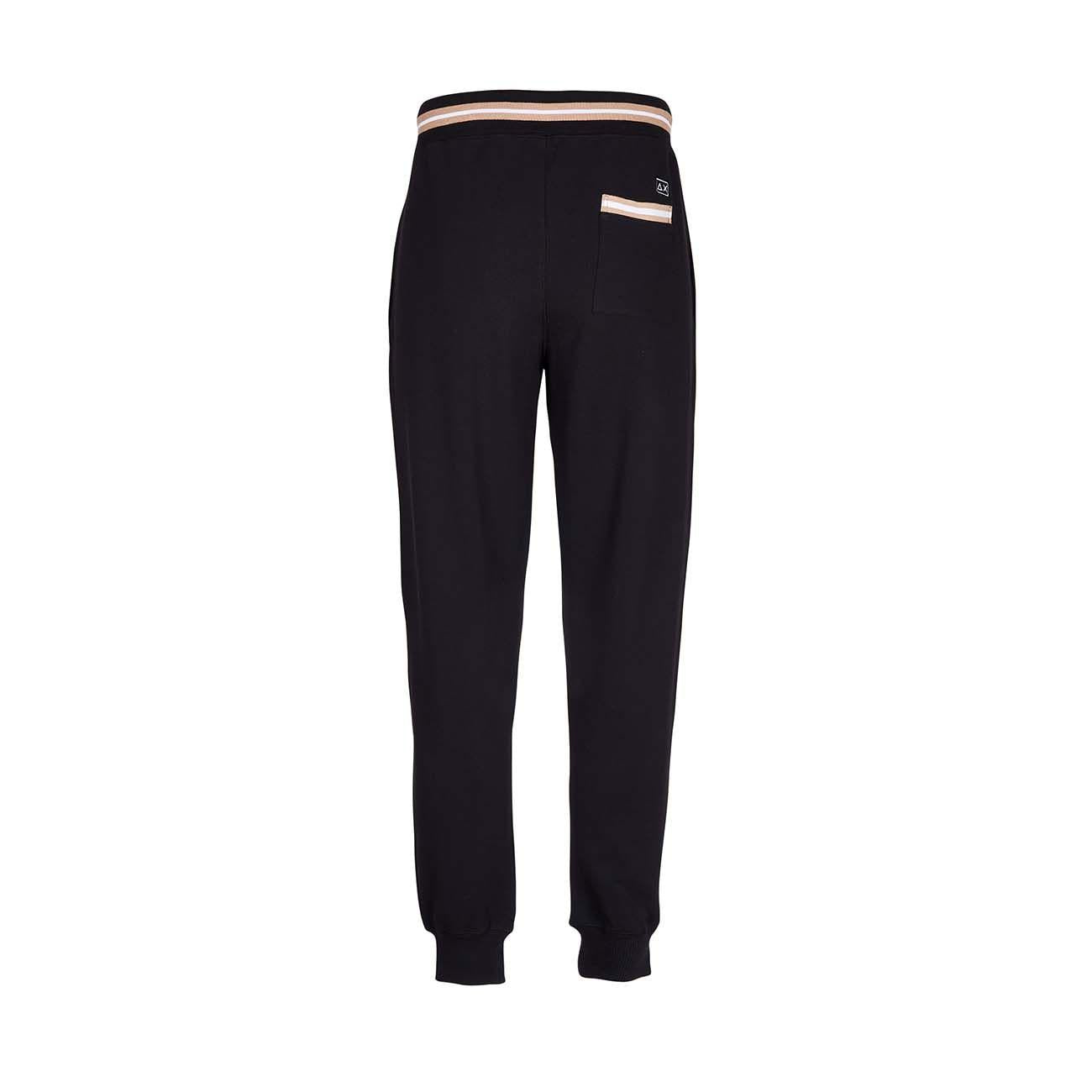 Jogger Heritage Con Profili In Contrasto Uomo Nero F41139 11NERO SUN68 