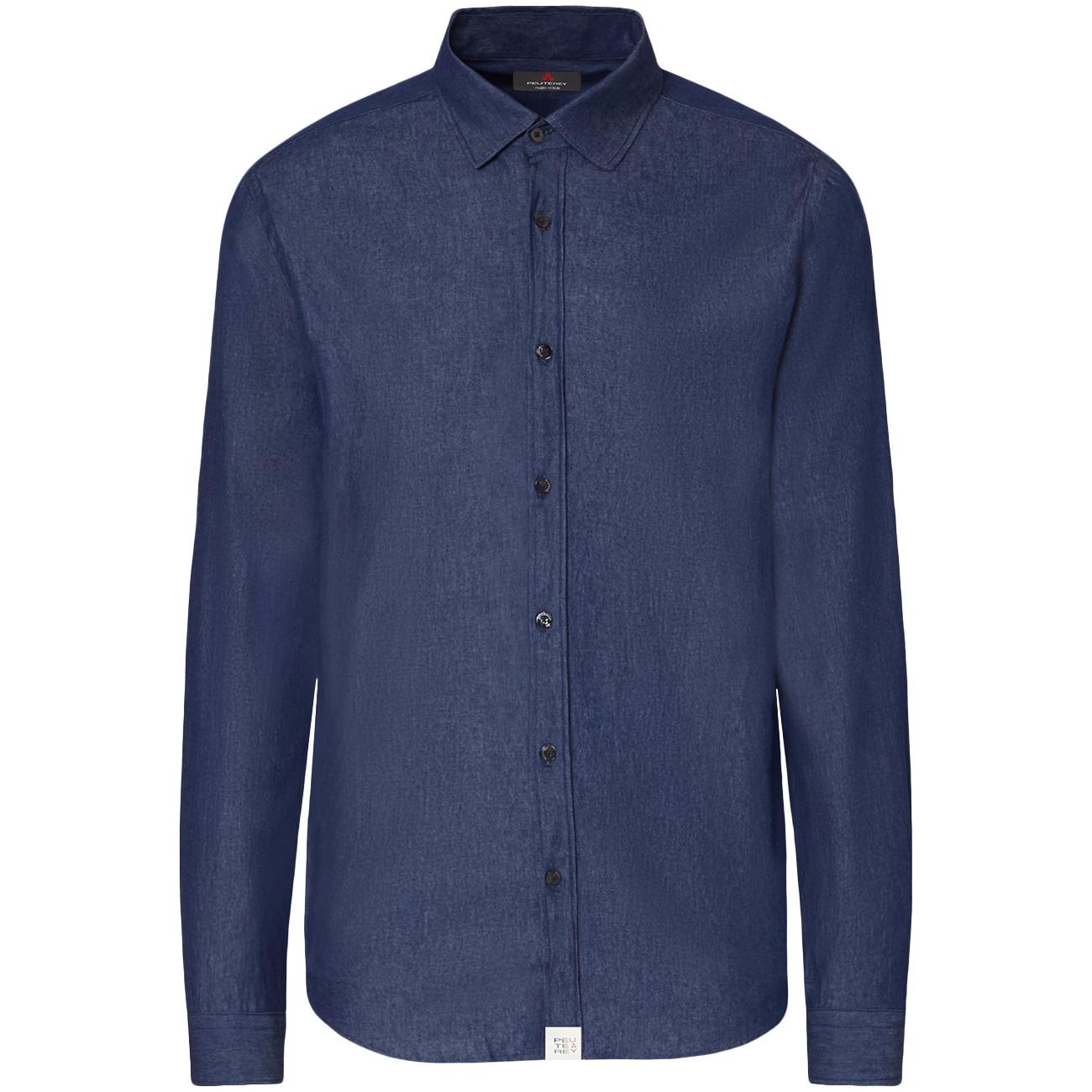 Camicia Etienne CH In Chambray Di Cotone PEU5927 99012457 CH002 JEANS PEUTEREY 