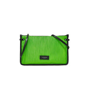 BUSTA MARCELLA PELLE E TESSUTO GIANNI CHIARINI BS9405VTMN 924 KIWI GIANNI CHIARINI 