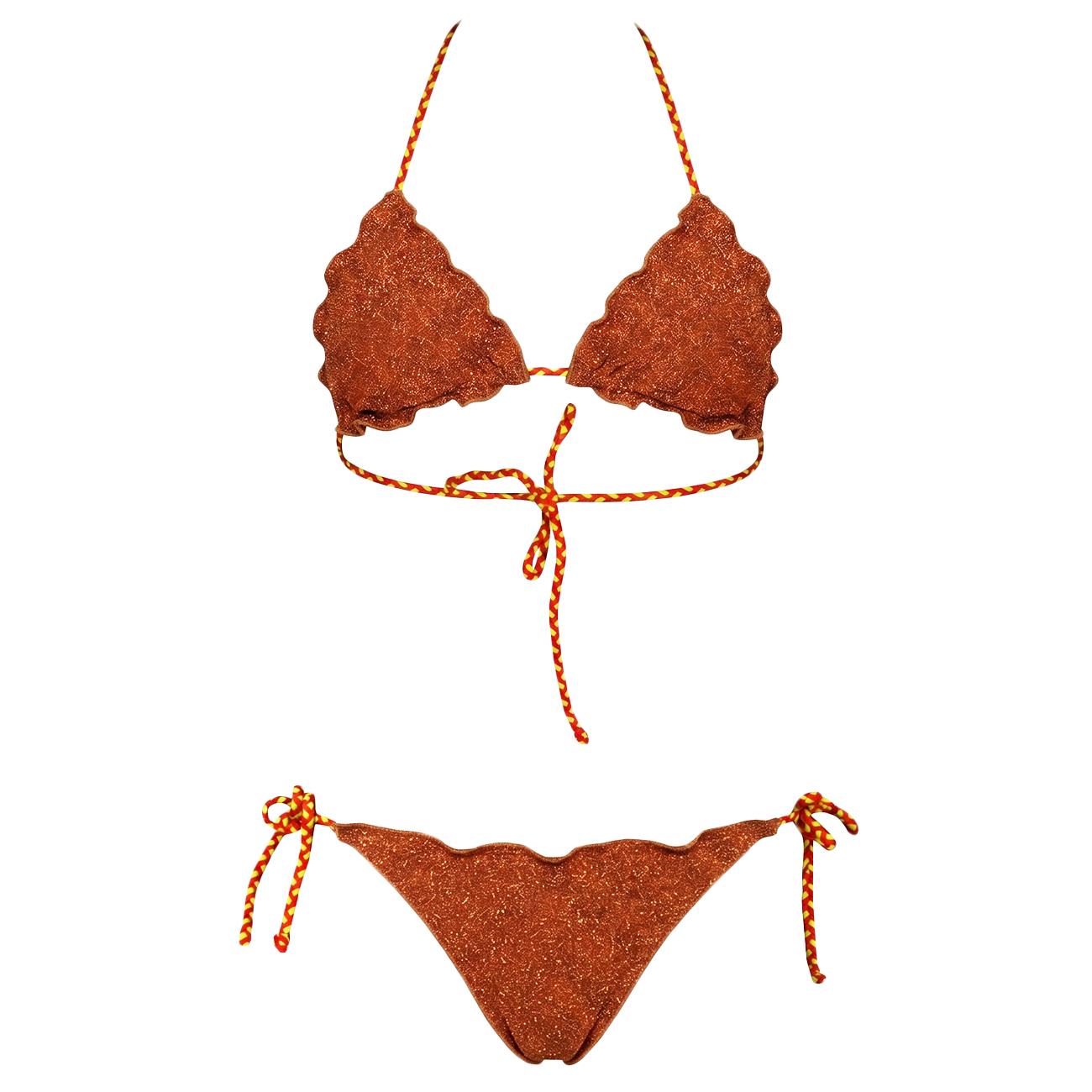 4GIVENESS Bikini Frou Frou Il Must 4GIVENESS/FGBW1309 030ARANCIONE 