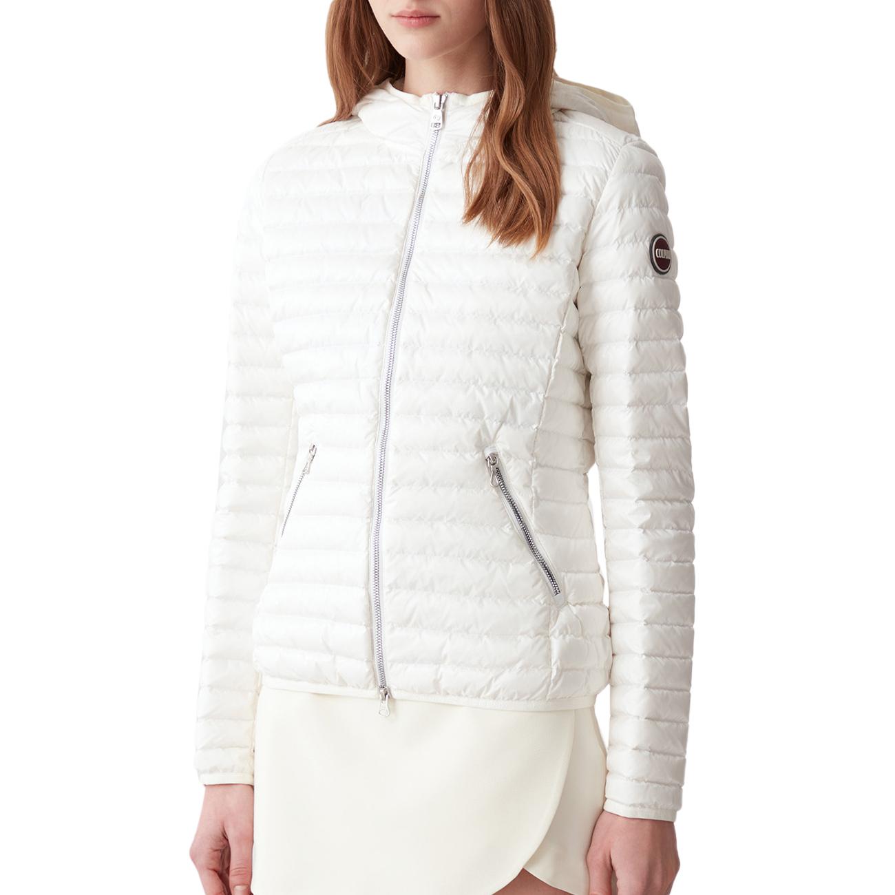 Piumino Leggero C/Capp Donna Bianco 2224U/9VX 01 BIANCO COLMAR ORIGINALS 