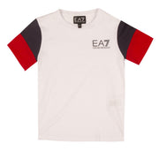 T-Shirt Colorblock Bimbo White 3LBT65BJ02Z 1100WHITE EA7 