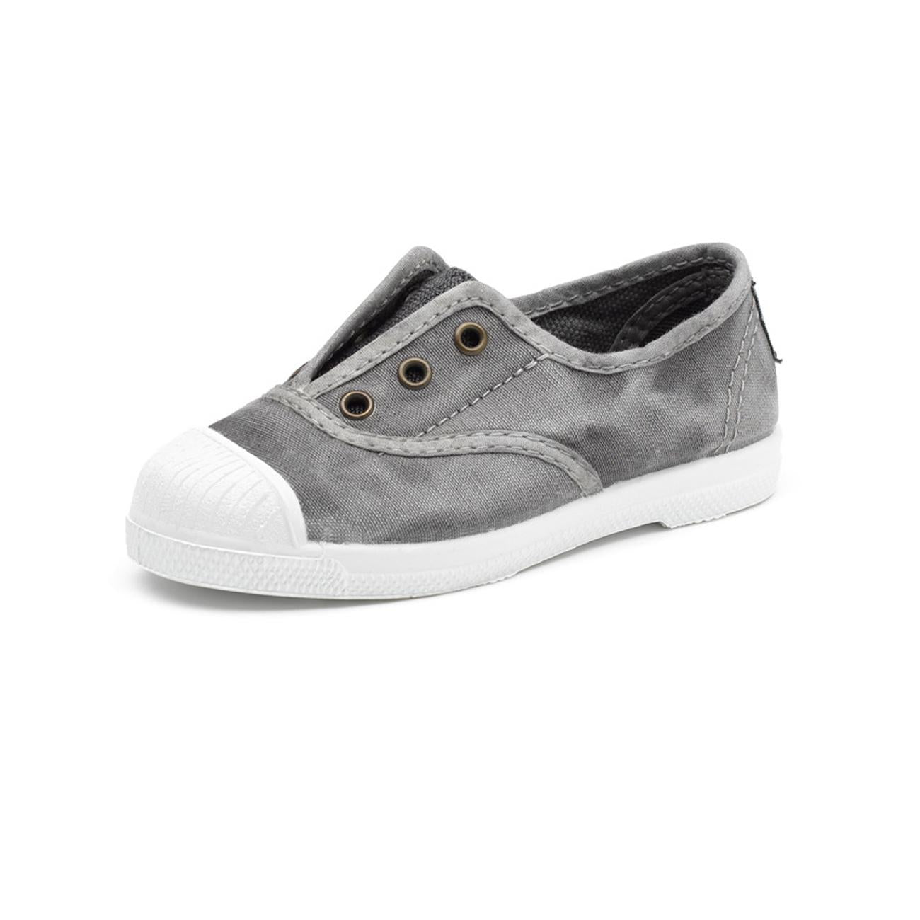 Slip On Old Grape Kids Grigio 470E 623GRIGIO NATURAL WORLD 