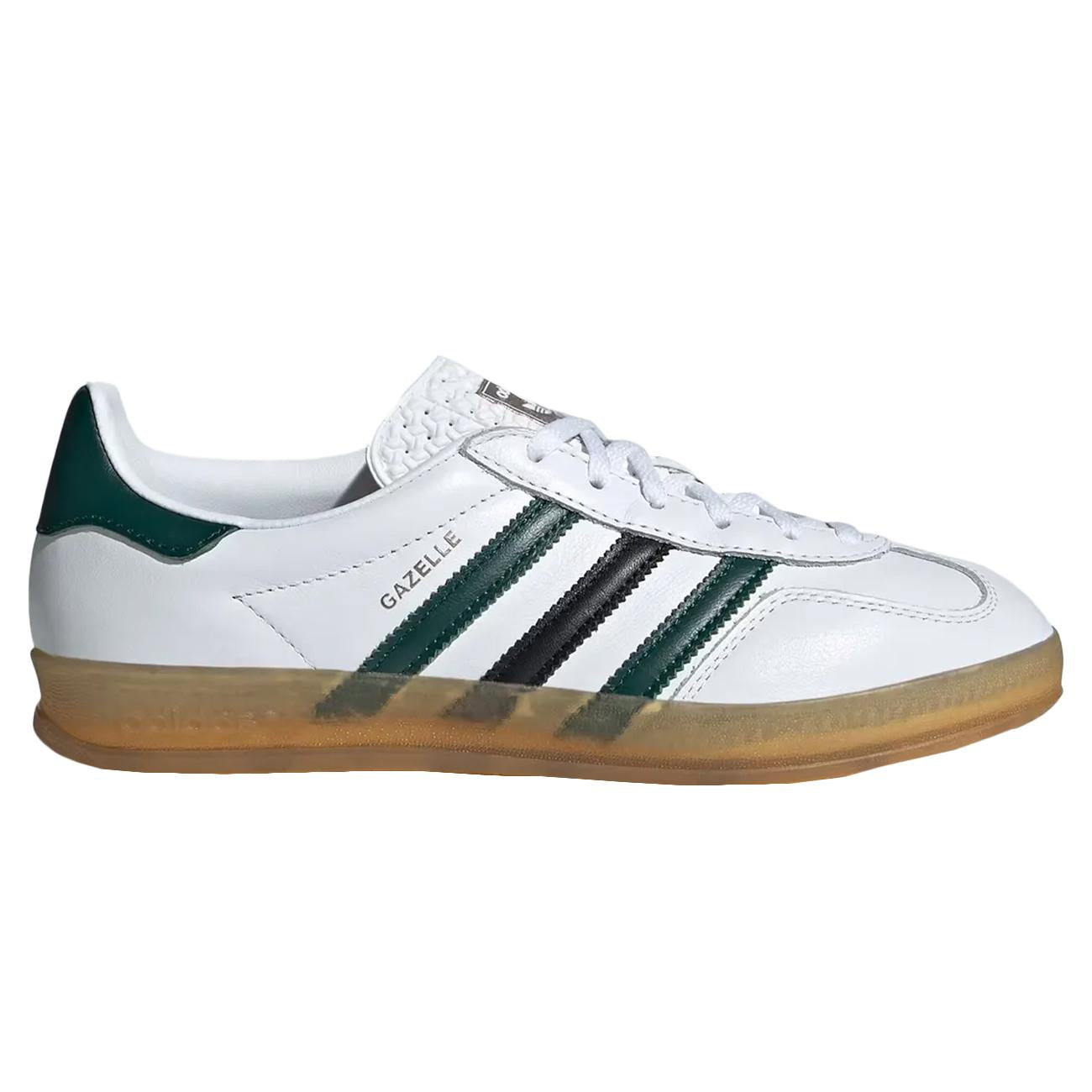 Sneakers Gazelle Indoor Unisex White Green Black IE2957 FTWWHT/CGREEN/CBLACK ADIDAS 