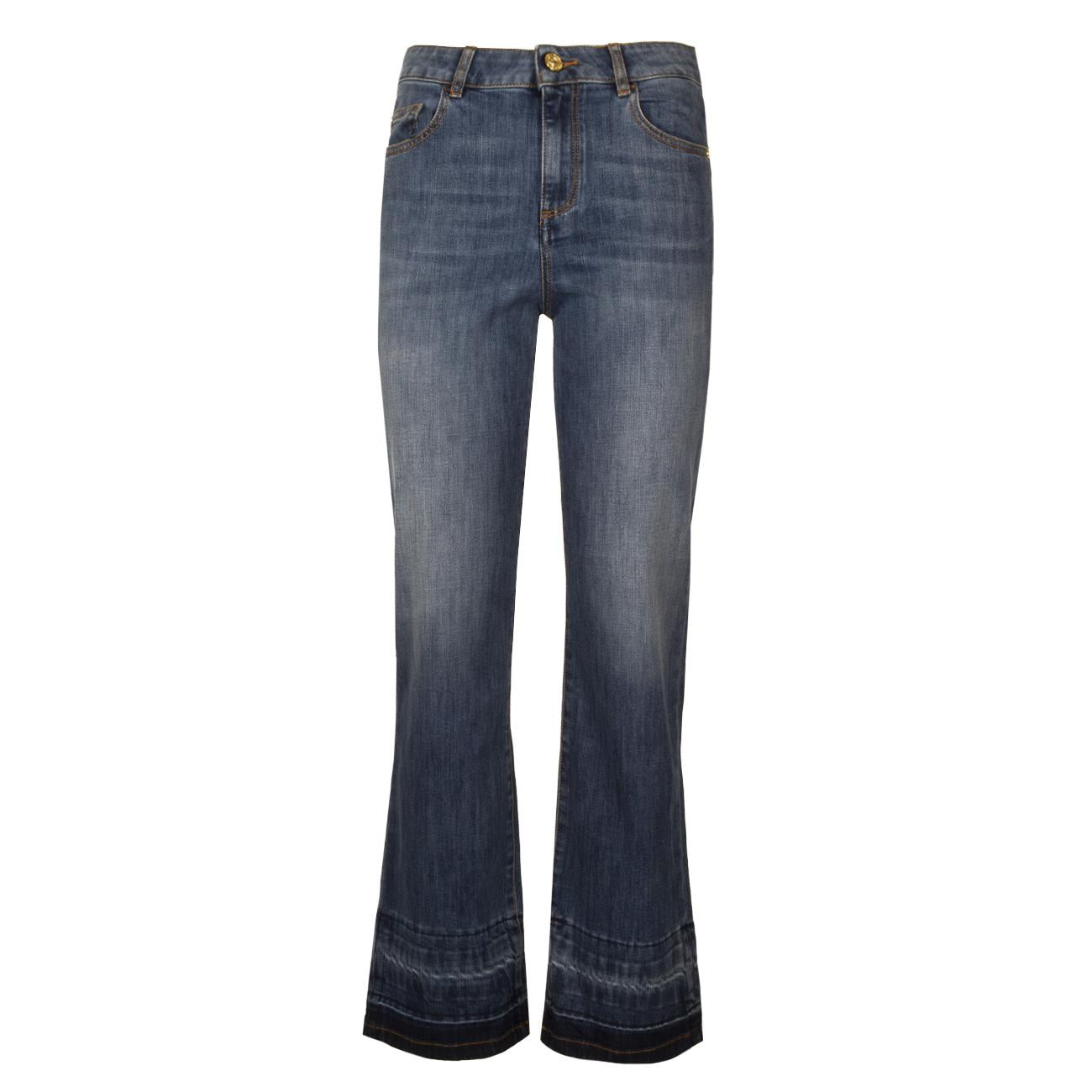 Jeans Svasato Donna Lavaggio Blu Medio SUTTON 0475 LAVAGGIO BLU MEDIO NENETTE 