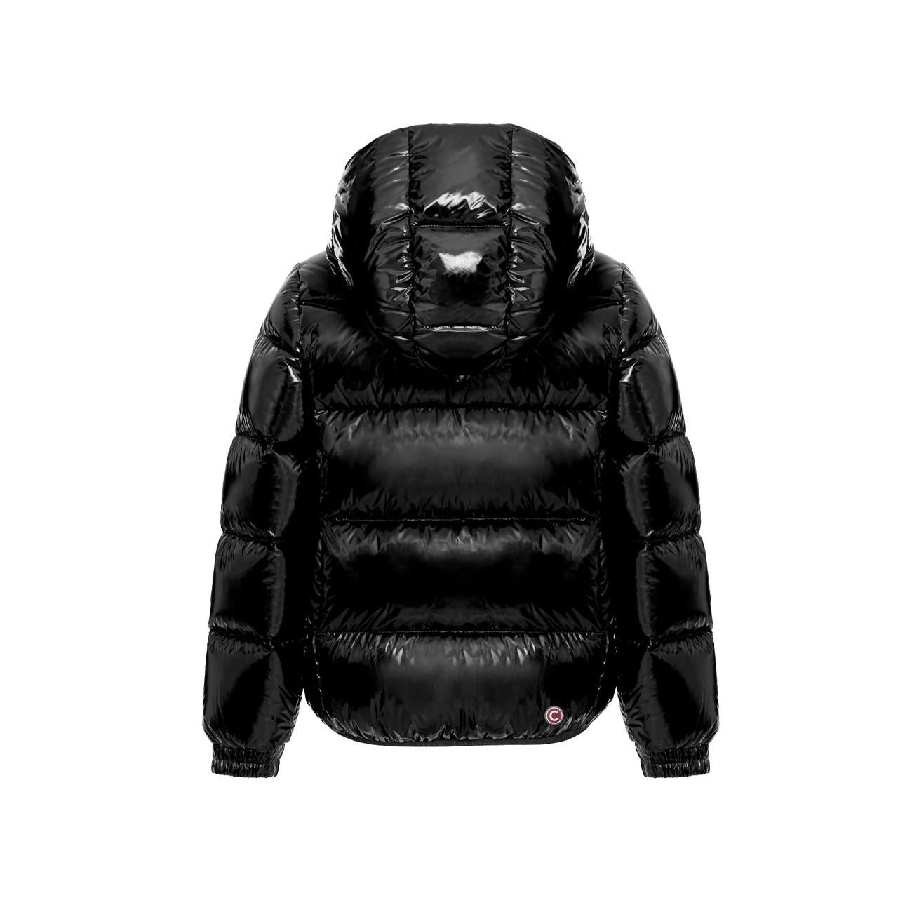 Piumino Con Cappuccio In Tessuto Super Lucido Bambina Nero 3400/8XV 99 NERO COLMAR ORIGINALS 