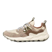 Sneakers Yamano 3 Unisex Bianco E Beige 1N300012017393 OFF WHITE/BEIGE FLOWER MOUNTAIN 